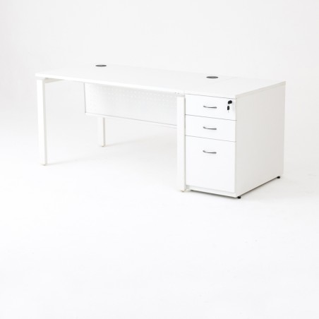 Mesa de escritorio OPTIMUM cajón HB madera