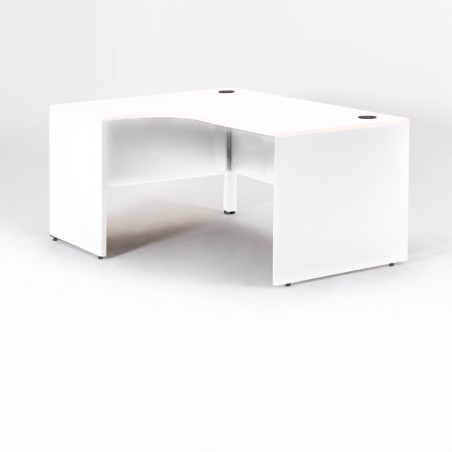 Escritorio Blanco en L MADERA