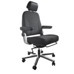 Vista en diagonal de la Silla de oficina HERO