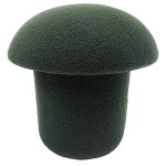 Puf tejido bouclé Alt.40 cm TOAD verde