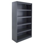 Vista completa del Expositor de libros de 5 niveles