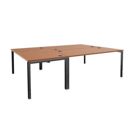 Mesa tipo bench de oficina Optimum para 3 personas
