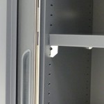 Zoom a la balda del Armario metálico de persiana Alt. 180cm