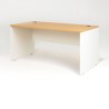 Mesa escritorio-recta-madera-blanca-haya