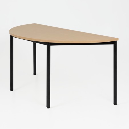 Mesa de oficina media luna ZIK